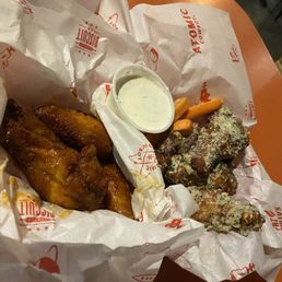Buffalo Wings Garlic Parmesan Wings Buffalo Wings Garlic Parmesan Wings