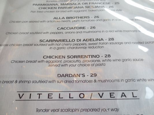 Menu photo 2 Brother's Trattoria Beacon, NY