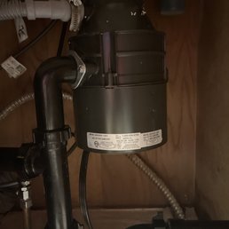New garbage disposal. Installed in less than 15-minutes