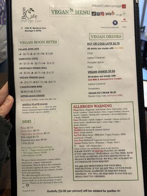 Menu photo 3 Boon Café Norridge, IL Menu photo 3 Boon Café Norridge, IL