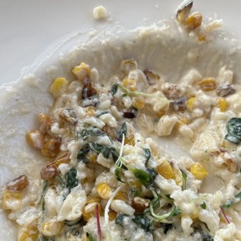 Waterfront - Chewy corn risotto - Seafood Near Me - Camden, Maine Waterfront - Chewy corn risotto - Seafood Near Me - Camden, Maine