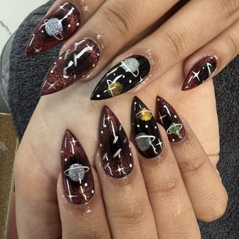 Bros Nails Spa - The pictures don't do it justice! The nails came out amazing!!! I'm obsessed! - Nail Salons Near Me - Miami Gardens, Florida