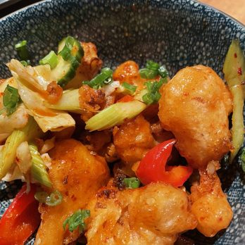 Oseyo - KFC cauliflower- DELICIOUS - even for non-vegetarian types - Korean Near Me - Austin, Texas