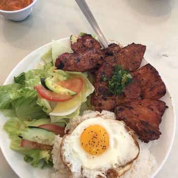 828 Pho - Amazing rice dish! - Vietnamese Near Me - Santa Ana, California