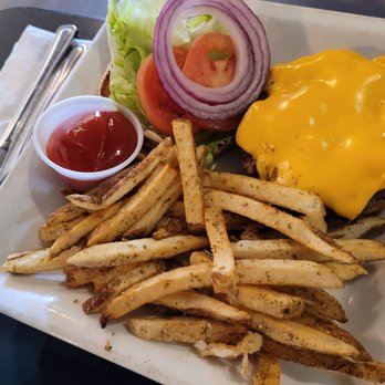 Hummus Cafe - House Burger - Mediterranean Near Me - Moore, Oklahoma
