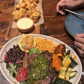 LUNA Mexican Kitchen - The Pruneyard - Chimichurri steak bowl - Mexican Near Me - Campbell, California