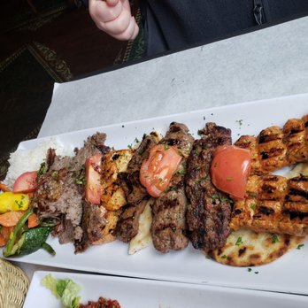 Bosphorus Cafe - Bosphorous special. So much food!! - Turkish Near Me - Indianapolis, Indiana