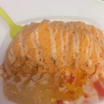 JoJo's Yogurt - Thai tea flavor - Shaved Ice Near Me - Clovis, California