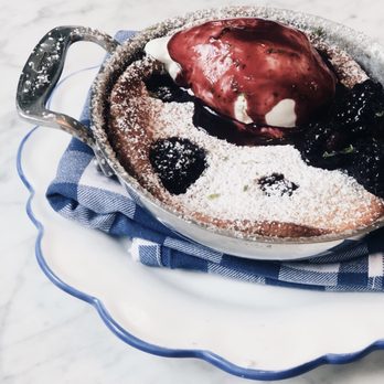 Poulet Bleu - Clafoutis - French Near Me - Pittsburgh, Pennsylvania