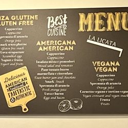 La Licata - Menu