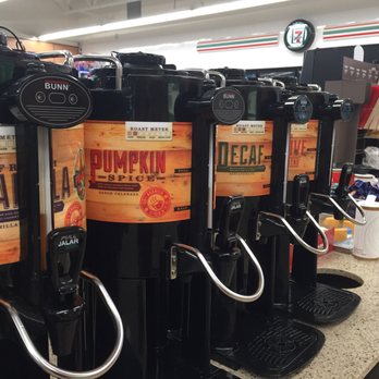 7-Eleven - a row of coffee machines in a grocery store - Convenience Stores Near Me - Severna Park, Maryland