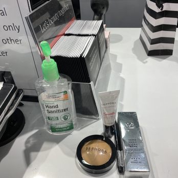 SEPHORA - Sanitizer and my purchase - Cosmetics & Beauty Supply Near Me - Crestview Hills, Kentucky