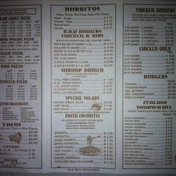 Plenty of options aside from pizza.