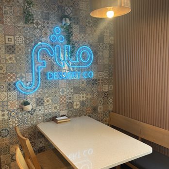 Filo Dessert - first floor seating - Desserts Near Me - Orange, California Filo Dessert - first floor seating - Desserts Near Me - Orange, California