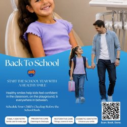 Goodyear Family Dentistry - A confident school year starts with a healthy smile!  Call 623-294-9589 to schedule your child's appt before the back-to-school rush!