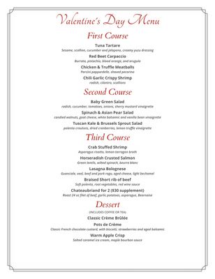 Menu photo 2 Brick Walk Tavern Fairfield, CT