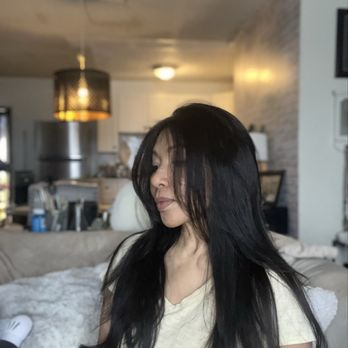 S K Salon - Long layers with point texture all around - Hair Salons Near Me - Alhambra, California