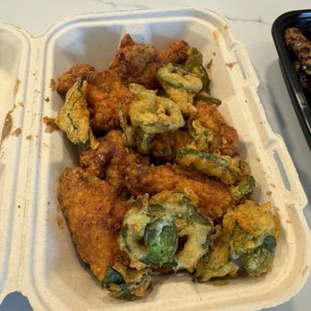 Gai Noi - Basil Wings, love the tempura and sauce - Desserts Near Me - Minneapolis, Minnesota
