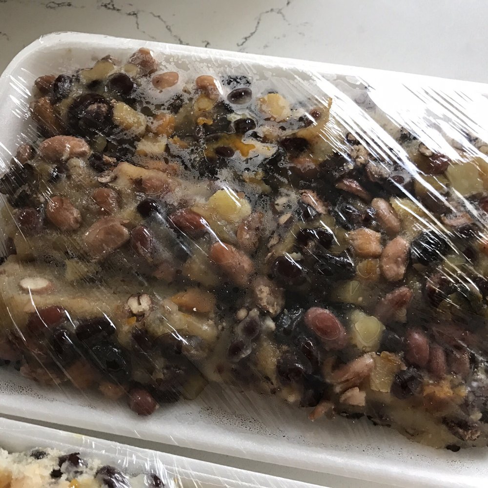Nutty rice cake