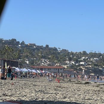 La Jolla Shores - Thousand of beach goers and it's not 8am yet - Beaches Near Me - La Jolla, California