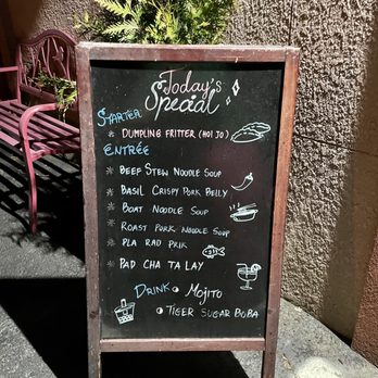 Thai Corner Bistro - Specials board (03/2025) - Thai Near Me - Wayne, New Jersey