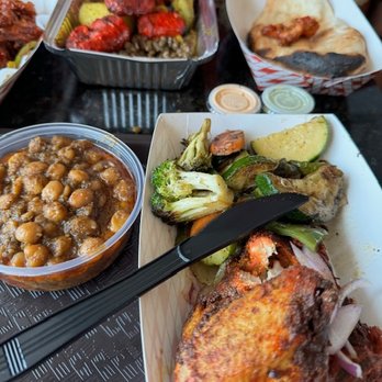 Charga - Charga chicken with mixed veg and channa - American Near Me - Arlington, Virginia Charga - Charga chicken with mixed veg and channa - American Near Me - Arlington, Virginia