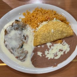 Beef Taco Enchilada