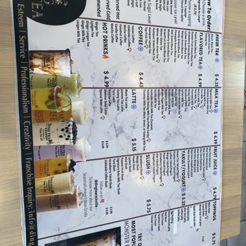 Ding Cafe - Menú - Coffee & Tea Near Me - Rockville, Maryland