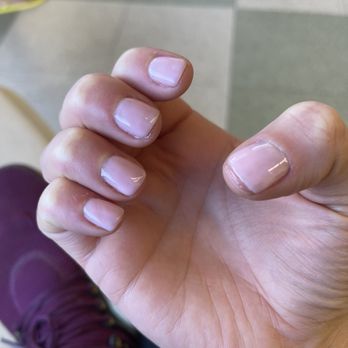 Tiptop Nails & Hairs - Gel clear coat al around my fingernails - Nail Salons Near Me - San Leandro, California Tiptop Nails & Hairs - Gel clear coat al around my fingernails - Nail Salons Near Me - San Leandro, California