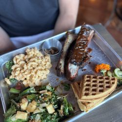 Saucy Mama’s Jook Joint - BBQ Pork Ribs, Mac & Cheese, and Collards