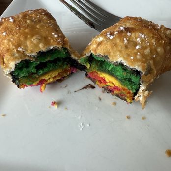 The Exchange - Rainbow cookie egg roll - American Near Me - Rockaway, New Jersey