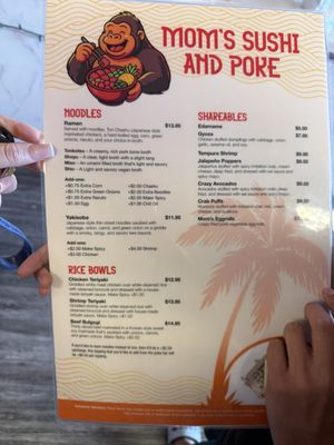 Menu photo 5 Mom's Sushi and Poke Buckeye, AZ Menu photo 5 Mom's Sushi and Poke Buckeye, AZ