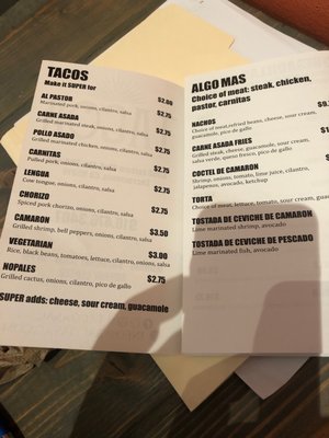 Menu photo 6 Tacoa Tacos Y Tequila Sacramento, CA Menu photo 6 Tacoa Tacos Y Tequila Sacramento, CA