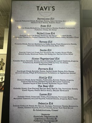 Menu photo 7 Tavi's Salumeria Gulfport, MS Menu photo 7 Tavi's Salumeria Gulfport, MS