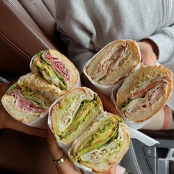 Ami-Cado (left), Chicken Pesto (middle), LLB Special (right)