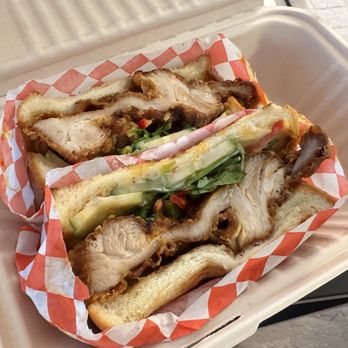 Ban Ban Burger - Panang Fried Chicken Sando - Burgers Near Me - Los Angeles, California