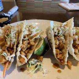 Chicken Wonton Tacos