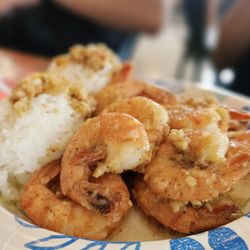 Giovanni’s Shrimp - Scampi - as recommended by a local