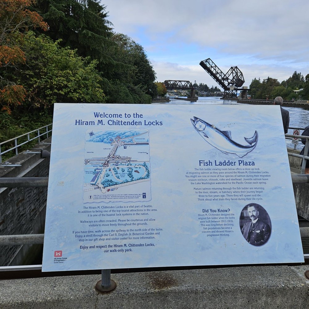 Hiram M Chittenden Locks - Lock sign - Landmarks & Historical Buildings Near Me - Seattle, Washington Hiram M Chittenden Locks - Lock sign - Landmarks & Historical Buildings Near Me - Seattle, Washington