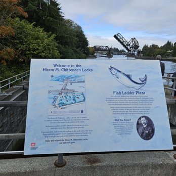 Hiram M Chittenden Locks - Lock sign - Landmarks & Historical Buildings Near Me - Seattle, Washington Hiram M Chittenden Locks - Lock sign - Landmarks & Historical Buildings Near Me - Seattle, Washington