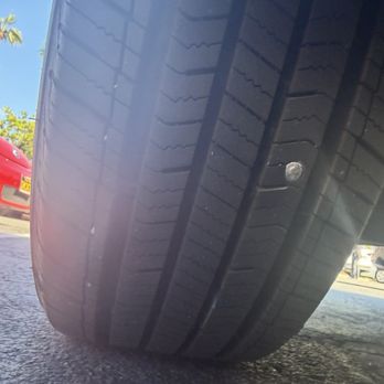 America's Tire - Very visible nail. - Tires Near Me - Huntington Beach, California