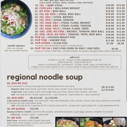 Pho Auntie 7 - Soup noodles