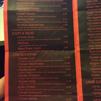 Himalayan Indian Cuisine - Menu page 5 - Indian Near Me - Casper, Wyoming Himalayan Indian Cuisine - Menu page 5 - Indian Near Me - Casper, Wyoming