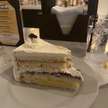 Limoncello - That limo cello dessert, when I stated a piece seemed missing, she quickly bought me a second slice. - Italian Near Me - Greenville, South Carolina