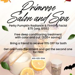 Primrose Salon and Spa - Fall Freebies