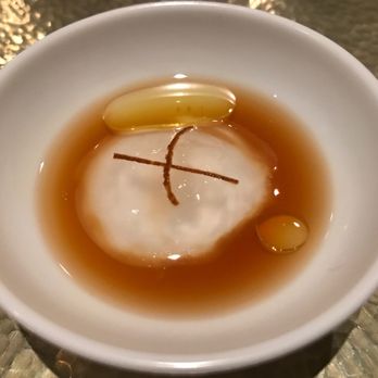 Benu - Tuna marrow with aged tangerine - Asian Fusion Near Me - San Francisco, California Benu - Tuna marrow with aged tangerine - Asian Fusion Near Me - San Francisco, California