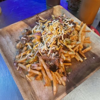 Hate Mondays Tavern - Loaded fries enough for 2 - Barbeque Near Me - Miami, Florida