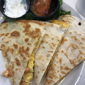 Sunny Street Cafe - Breakfast Quesadilla with black beans and salsa!!! - Breakfast & Brunch Near Me - Arnold, Missouri Sunny Street Cafe - Breakfast Quesadilla with black beans and salsa!!! - Breakfast & Brunch Near Me - Arnold, Missouri