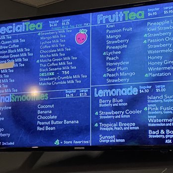 Infinitea - Menu - Bubble Tea Near Me - Kapolei, Hawaii Infinitea - Menu - Bubble Tea Near Me - Kapolei, Hawaii