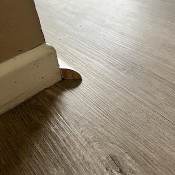 SERVPRO of Irvine - They left sharp edges of baseboard without cutting or painting. - Damage Restoration Near Me - Irvine, California SERVPRO of Irvine - They left sharp edges of baseboard without cutting or painting. - Damage Restoration Near Me - Irvine, California
